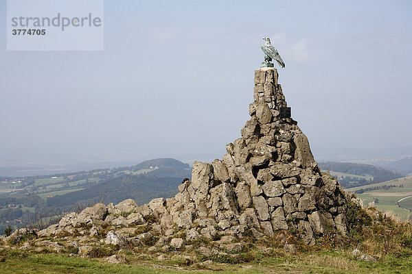 Fliegerdenkmal  Wasserkuppe  Rhön  Hessen  Deutschland