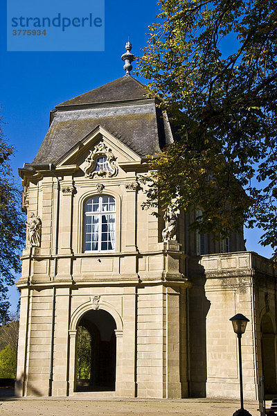 Fassade des Rokokopavillon in Echternach  Luxemburg