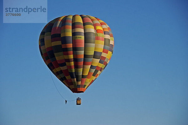 Fahrt mit dem Heißluftballon  Südafrika