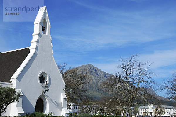 Kirche Stellenbosch Provinz Westkap Stellenbosch Südafrika