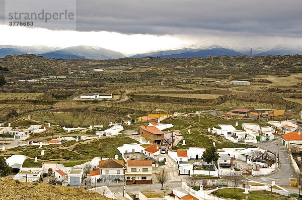 Stadt Guadix  Andalusien  Guadix  Spanien