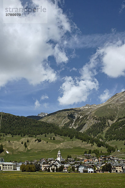 Celerina Upper Engadin Canton Graubuenden Switzerland