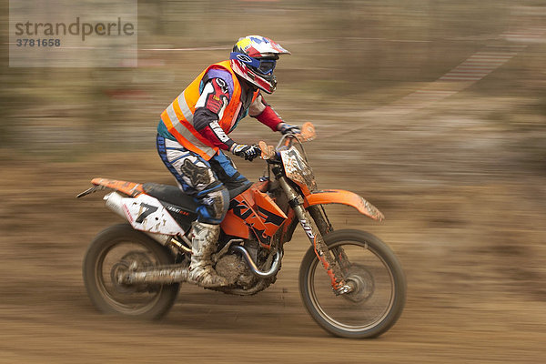 Moto Cross Fahrer