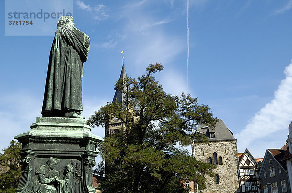 Eisenach Deutschland  Thüringen  Martin Luther  Lutherdenkmal