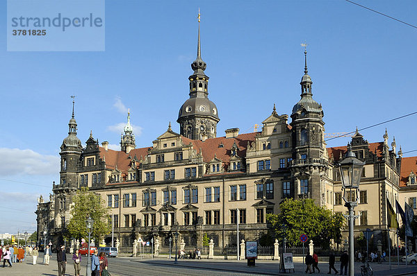 Residenzschloss Dresden Sachsen Deutschland