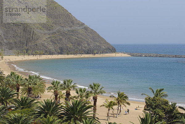 Playa de las Teresitas  Teneriffa  Kanarische Inseln  Spanien