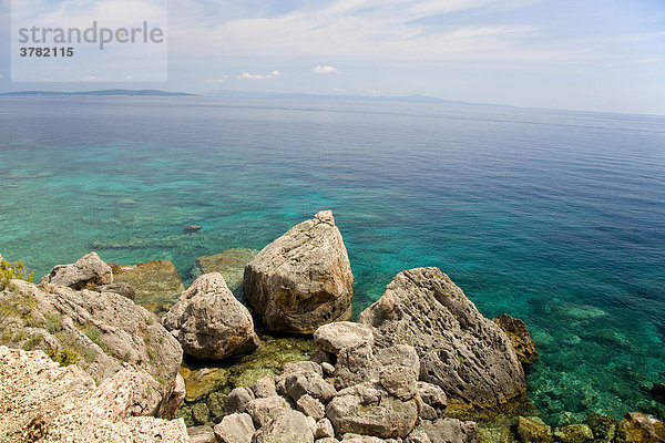 Küste  Insel Hvar  Dalmatien  Kroatien