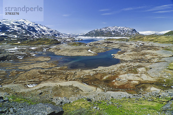 Fjelllandschaft  Norwegen