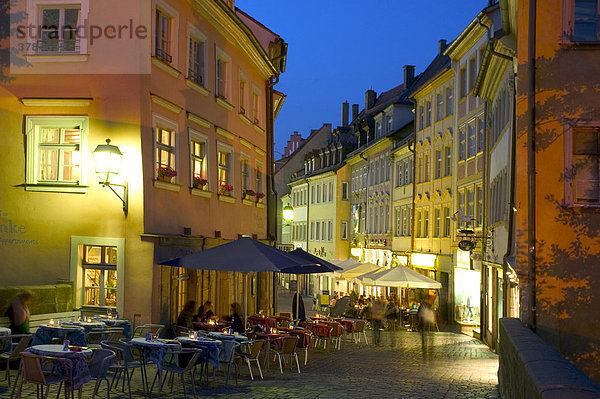 Altstadt  Cafe  Bamberg  Oberfranken  Deutschland
