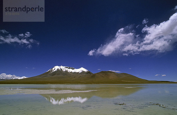 Der Vulkan Cerro Condor  südliches Altiplano  Potosi  Bolivien