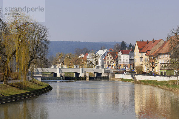 Tuttlingen - historischer Donauübergang Großbruck- Baden Württemberg  Deutschland  Europa.