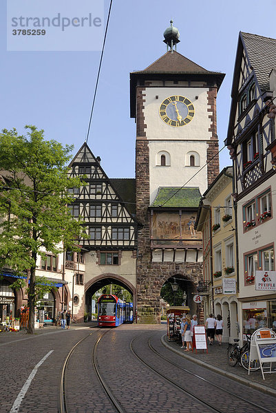 Freiburg im Breisgau - Schwabentor - Baden Württemberg  Süddeutschland  Deutschland  Europa.