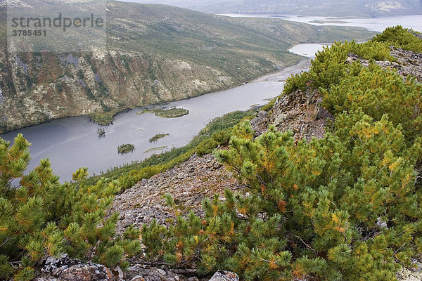 Nationalpark Jack London See  Magadan Gebiet  Ostsibirien  Russland