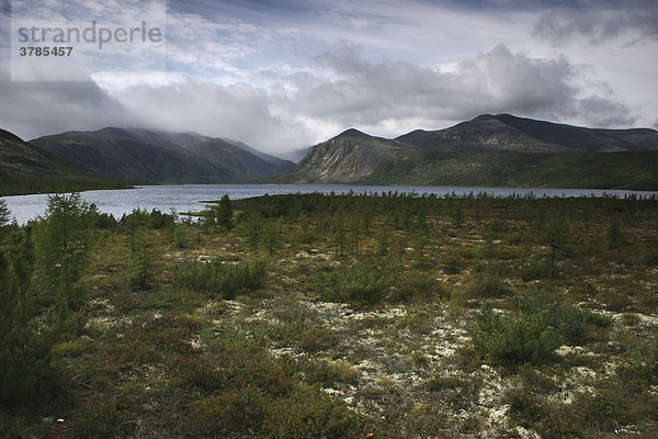 Nationalpark Jack London See  Magadan Gebiet  Ostsibirien  Russland