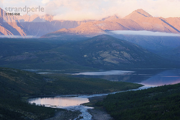 Nationalpark Jack London See  Magadan Gebiet  Ostsibirien  Russland