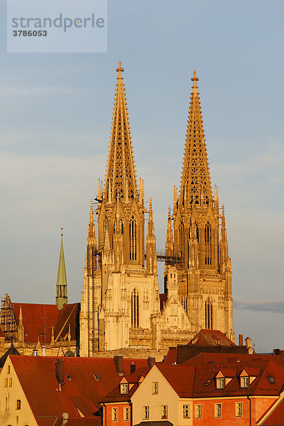 Dom Regensburg  Oberpfalz  Bayern