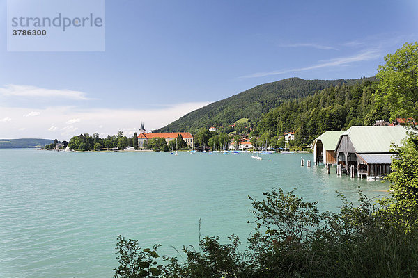 Kloster Tegernsee  Oberbayern  Deutschland