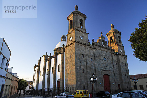 Kirche San Sebastian  Agüimes  Gran Canaria  Kanaren  Spanien