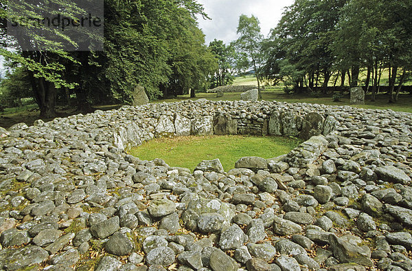 Steinkreis Nähe von Iverness Schottland