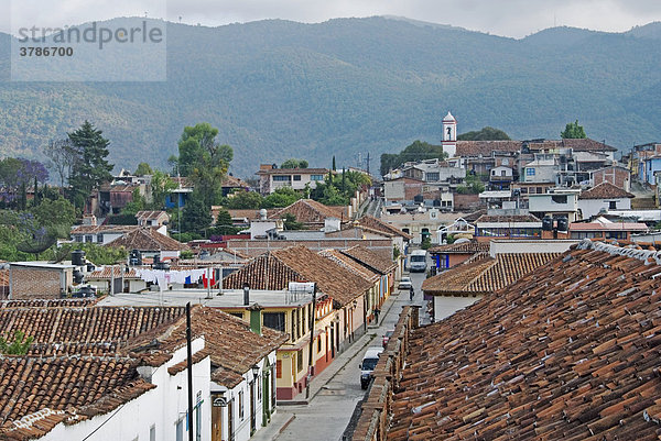 Hauptstrasse  San Cristobal de las Casas Chiapas Mexico