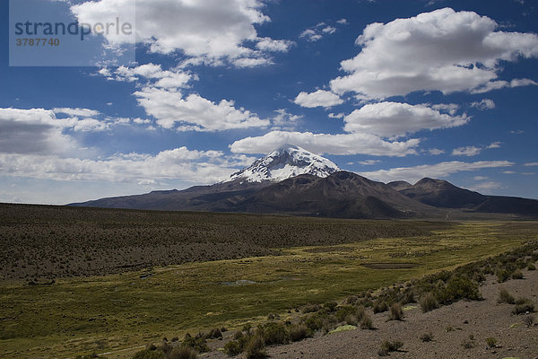 Nevado Sajama (6542m) im Nationalpark Sajama  Bolivien