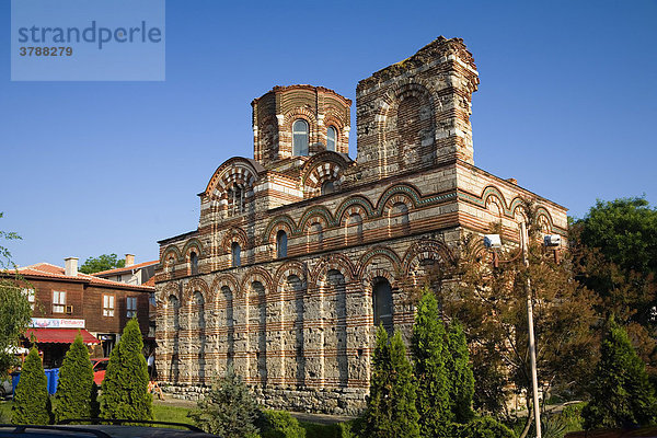 Christos Pantokrator Kirche  Nessebar  Schwarzmeerküste  Bulgarien