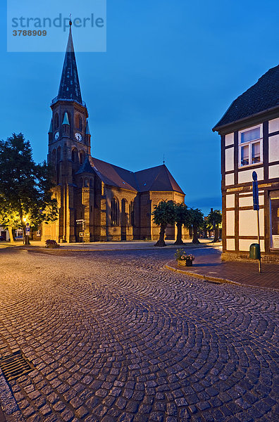 Johanneskirche am Slüterplatz  Dömitz  Deutschland