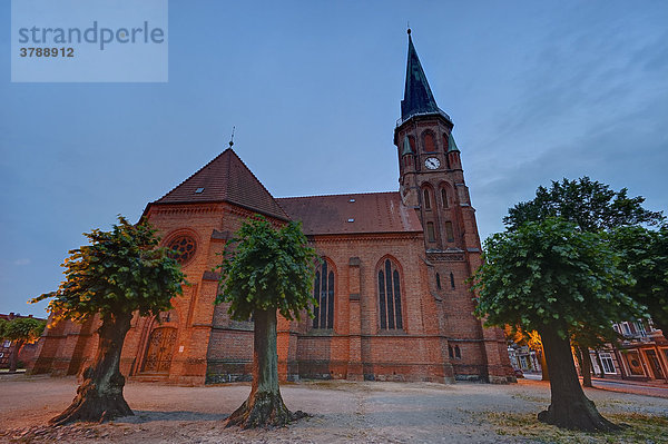 Johanneskirche am Slüterplatz  Dömitz  Deutschland