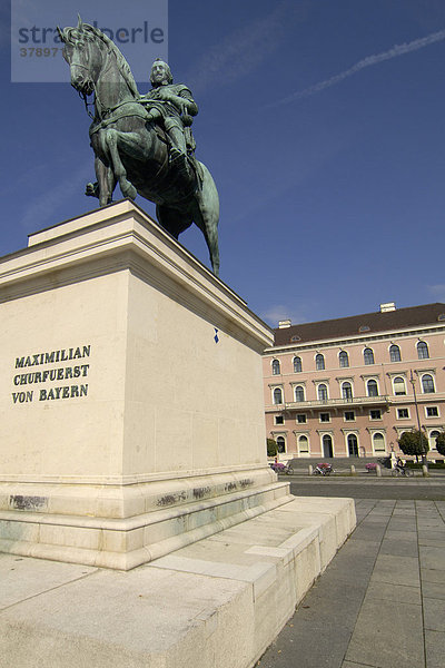 Denkmal Maximilian von Bayern Wittelsbacher Platz München Bayern Deutschland