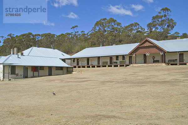 Ehemaliges Gefängnisgebäude von Darlington auf Maria Island Nationalpark Tasmanien Australien
