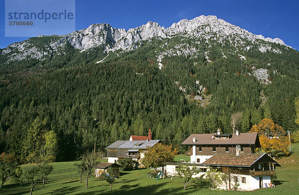 Bauernhof in der Nähe des Hintersteinersees Tirol Österreich
