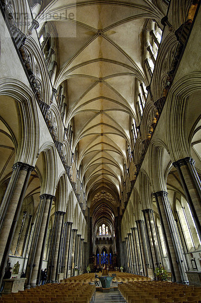 Salisbury Cathedral Salisbury Wiltshire England