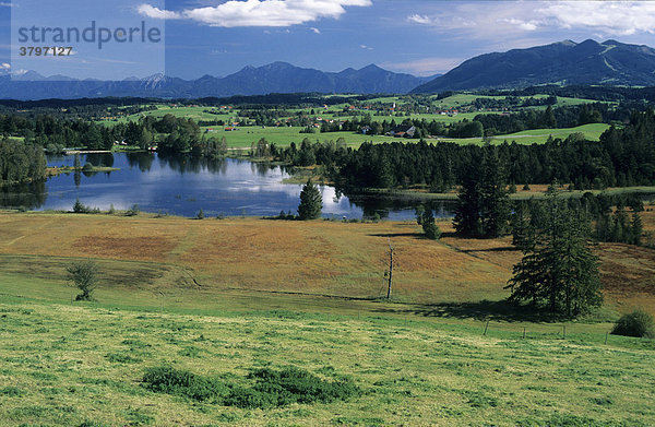 Schwaigsee mit Bayersoien - Oberbayern