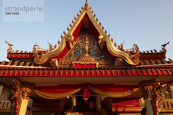 Laos  Vientiane  Wat Chan buddhistischer Tempel