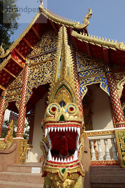 Buddhistischer Tempel Wat Kuankama  Chiang Mai  Thailand