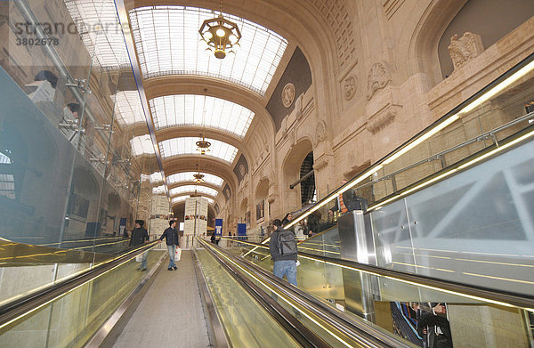 Italien  Mailand  der Hauptbahnhof