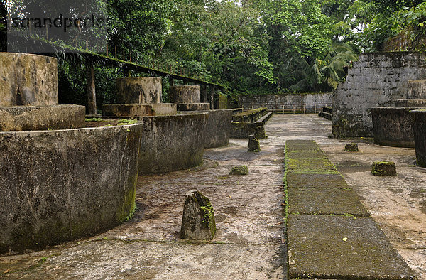 Kolumbien  Gorgona Insel natürlichen Park  das alte Gefängnis