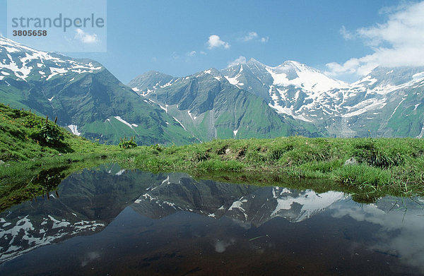 Alpensee  Grossglocknergruppe  Nationalpark Hohe Tauern  Oesterreich