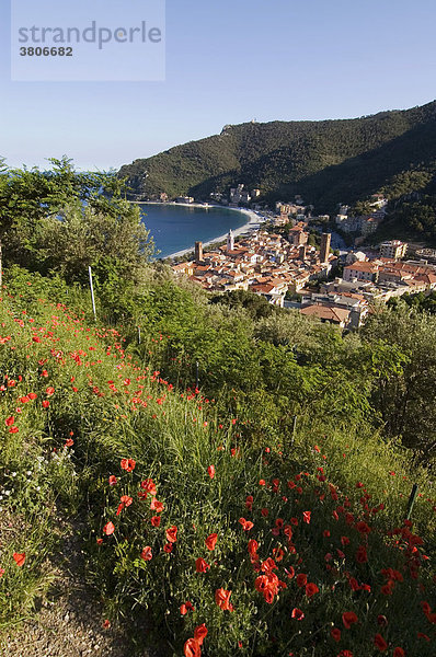 Noli Riviera di Ponente Ligurien Italien