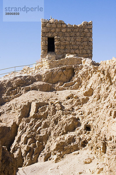 Israel Massada jüdische Festung am Toten Meer