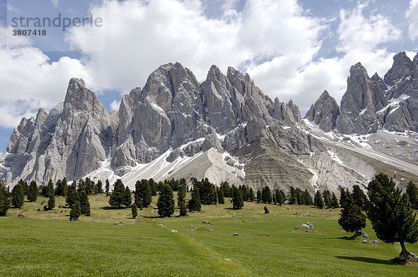 Geisler Spitzen  Dolomiten  Südtirol  Italien