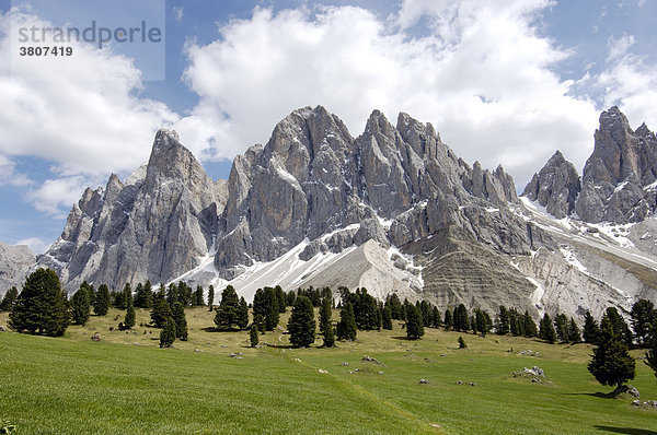 Geisler Spitzen  Dolomiten  Südtirol  Italien