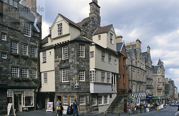 John Knox Haus  Edinburgh  Schottland