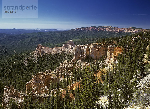 Blick vom Farviewpoint  Bryce Canyon  Utah  USA