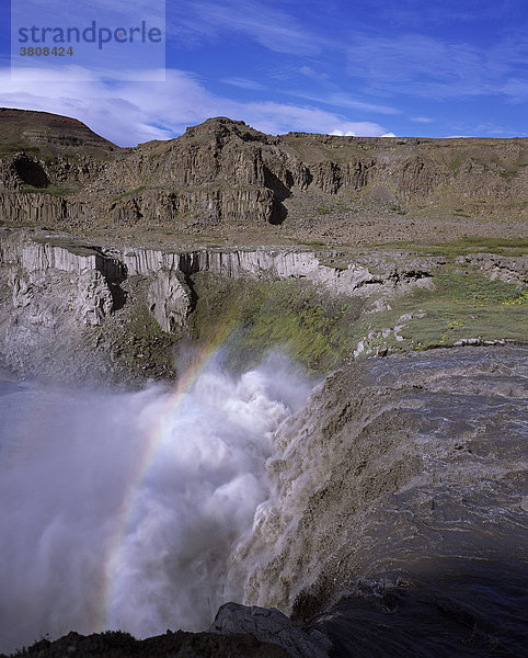 Dettifoss  Jökulsarglufur (Jökuls·rgl_fur) Nationalpark  Island