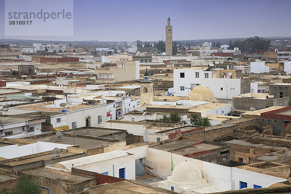 Blick über El Jem  Tunesien