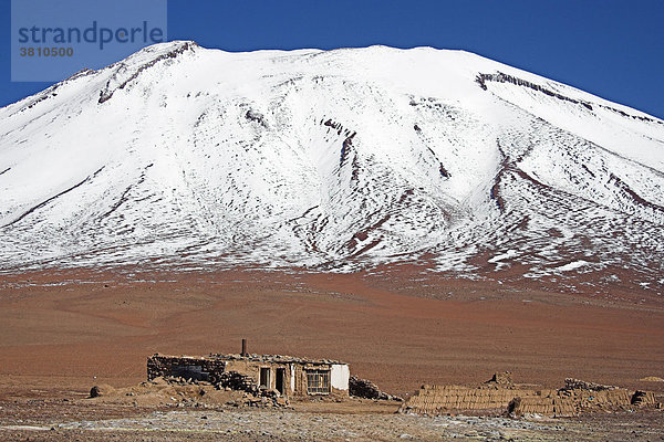 Verlassene Häuser  Atacama-Wüste  nördliches Chile  Südamerika