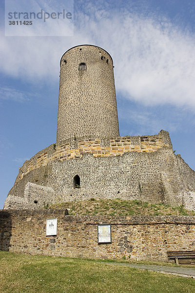 Burg Münzenberg  Hessen  Deutschland