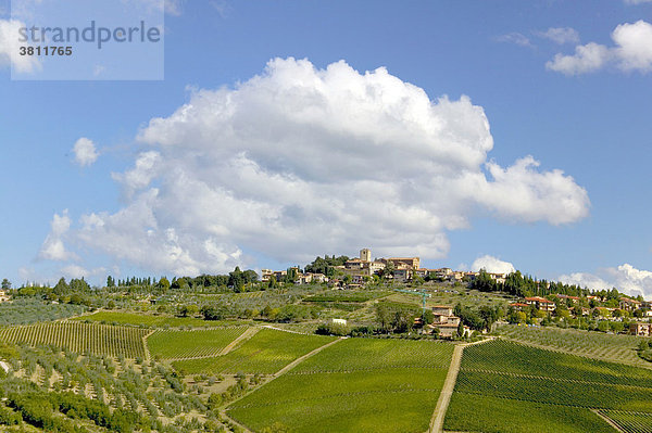 Landschaft in der Toskana  Italien