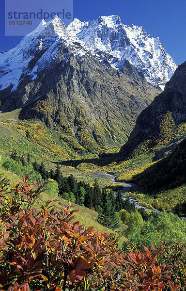 Berg Dombai-Ulgen  Teberdinskiy Nationalpark  Kaukasus  Russland